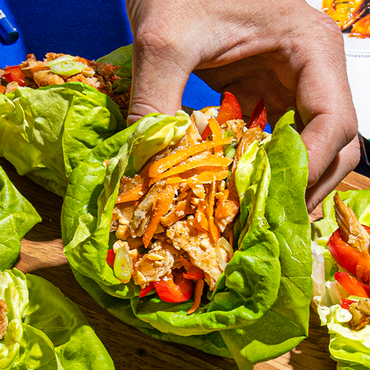 Teriyaki Chicken Lettuce Wraps