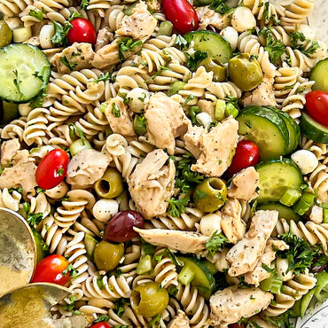 People Pleasing Chicken Pasta Salad