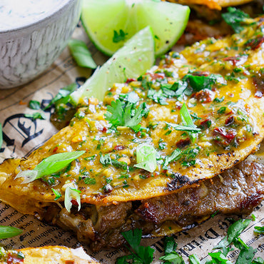 Chimichurri Steak Quesadillas