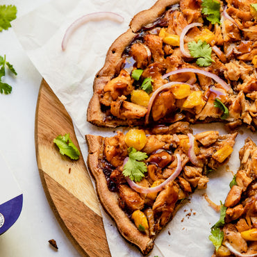 Korean BBQ Chicken Pizza