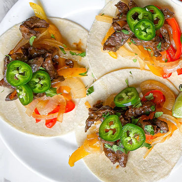 Peppercorn Steak Fajitas