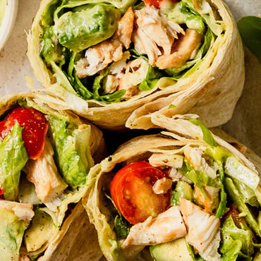 Roasted Garlic Chicken Caesar Wrap